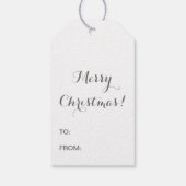 Étiquettes-cadeau Motif Parties scintillant argent ressemblant à la (Dos)