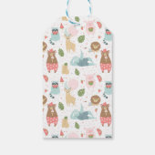 Étiquettes-cadeau Motif Sloth & Friends (Dos)