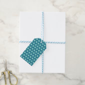 Étiquettes-cadeau Motif Whimsical Snowflake (With Twine)