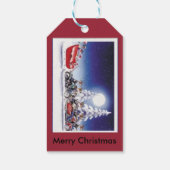 Étiquettes-cadeau Motorcycle Christmas Gig (Dos)