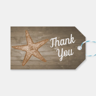 Étiquettes-cadeau Mots-clés cadeaux de Rustic Beach
