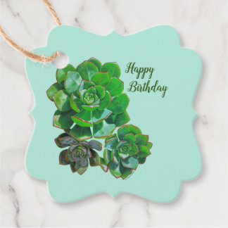 Étiquettes Cadeau Mots clés cadeaux Rosette Succulents