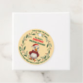 Étiquettes Cadeau Mots clés Christmas Cruising Duck (En situation)