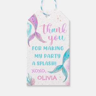 Étiquettes-cadeau Mots clés Favoris de la Fête de la Sirène