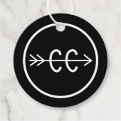 Étiquettes Cadeau Mots clés Favoriser des symboles de course inter-p (Devant)