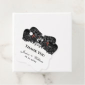 Étiquettes Cadeau Mots clés Favoriser le Merci Mariage Halloween (En situation)