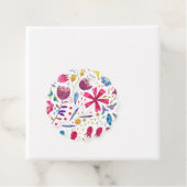 Étiquettes Cadeau Mots clés Fleur Moderne Favoriser (En situation)