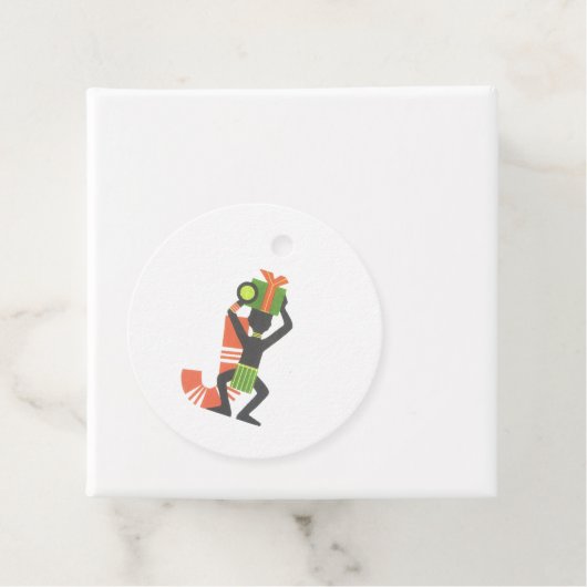 Étiquettes Cadeau Mots clés Holiday Favor (En situation)