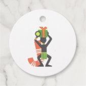 Étiquettes Cadeau Mots clés Holiday Favor (Devant)