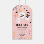Étiquettes-cadeau Mots clés Pink Halloween Little Boo Favoriser (Devant)