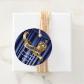 Étiquettes Cadeau Mots-clés Royal Prince Merci Favor (En situation)