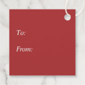 Étiquettes Cadeau Mots clés Rustic Woodland Deer Favoriser (Dos)