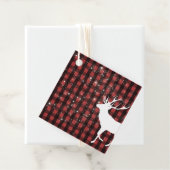 Étiquettes Cadeau Mots clés Rustic Woodland Deer Favoriser (En situation)