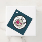 Étiquettes Cadeau Mots-clés Voodoo Token Carré Favoriser (En situation)