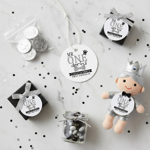Étiquettes Cadeau Mr ONEderful 1st Birthday Party Favor Tags