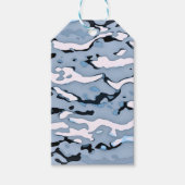 Étiquettes-cadeau MVB Cameo Design bleu clair (Devant)