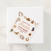 Étiquettes Cadeau My Second Rodeo Western Cowboy 2e fête d'anniversa (En situation)