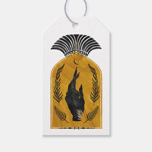 Étiquettes-cadeau Mystique cosmique (Devant)