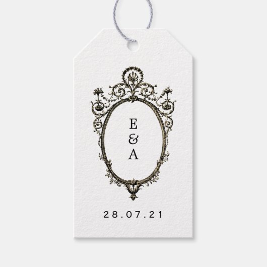 Étiquettes-cadeau Mystune Teller Circus Party (Devant)