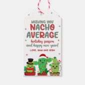 Étiquettes-cadeau Nacho Average Christmas Holiday (Devant)
