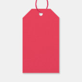 Étiquettes-cadeau N'aimez-vous pas la peinture rouge ? (Dos)