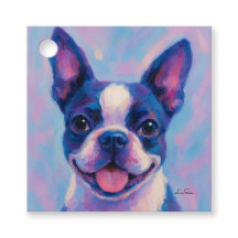Napkins Boston Terrier Tea Party