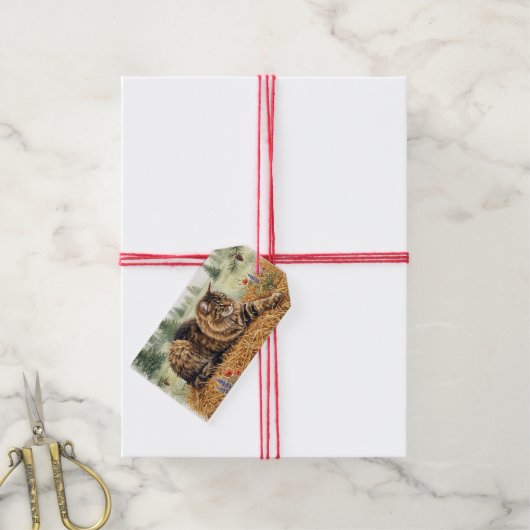 Étiquettes-cadeau Nari de la forêt (With Twine)