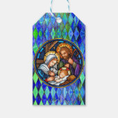 Étiquettes-cadeau Nativité (Devant)