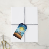 Étiquettes-cadeau Nativité pacifique en colère (Avec de la ficelle)