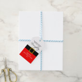Étiquettes-cadeau Naughty secret père Noël Custom Holiday colis cade (Avec de laficelle)