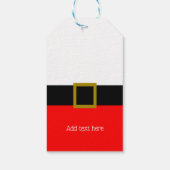 Étiquettes-cadeau Naughty secret père Noël Custom Holiday colis cade (Dos)