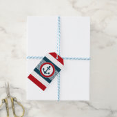 Étiquettes-cadeau Nautical design (Avec de laficelle)