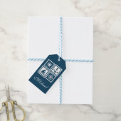 Étiquettes-cadeau Nautical themed design (Avec de laficelle)
