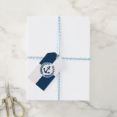 Étiquettes-cadeau Nautical themed design (Avec de laficelle)