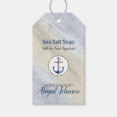 Étiquettes-cadeau Nautique / Plage Mer Morte Clay Sel Clay (Devant)