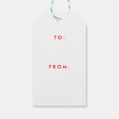 Étiquettes-cadeau Ne pas ouvrir (Dos)