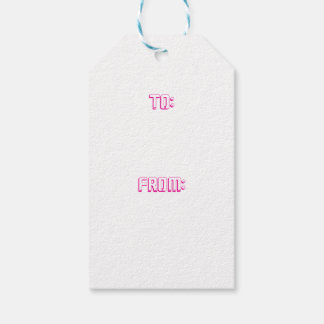 Étiquettes-cadeau Neon Dread Protocol