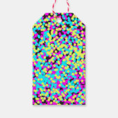 Étiquettes-cadeau Neon Multi-Coloured Fun Confetti (Devant)