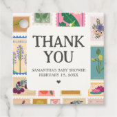 Étiquettes Cadeau New Chapter Baby Shower (Devant)