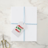 Étiquettes-cadeau NICU Festive Noël design (Avec de laficelle)
