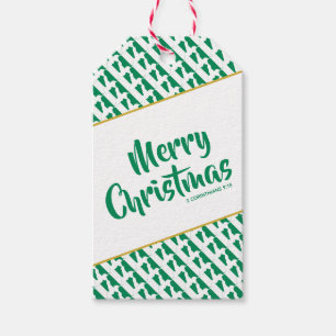 Étiquettes-cadeau NIGERIA Personnalisé Joyeux Noël Bible Écriture