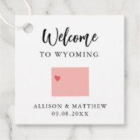 N'importe quelle couleur Wyoming State Mariage Wel