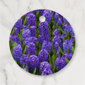 Étiquettes Cadeau Noble Happy Norooz Hyacinths (Dos)