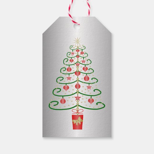 Étiquettes-cadeau Noël (Dos)