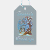 Étiquettes-cadeau Noël À Elf Hall (Devant)