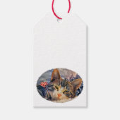 Étiquettes-cadeau Noël à Kitten (Devant)