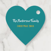 Étiquettes Cadeau Noël Ange Fête (Dos)