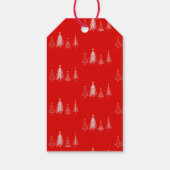 Étiquettes-cadeau Noël Arbre vectoriel Joyeux Noël (Dos)