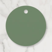 Étiquettes Cadeau Noël au feu vert Pot-pourri mijoté (Dos)