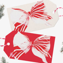 Noël au Plaid au Poivre Menthe Noué avec un Ruban